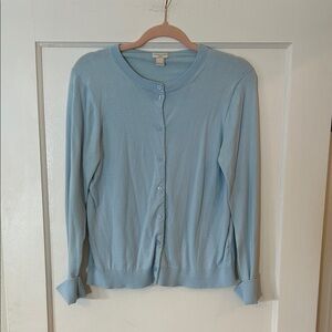 J. Crew Light Blue Caryn Cardigan